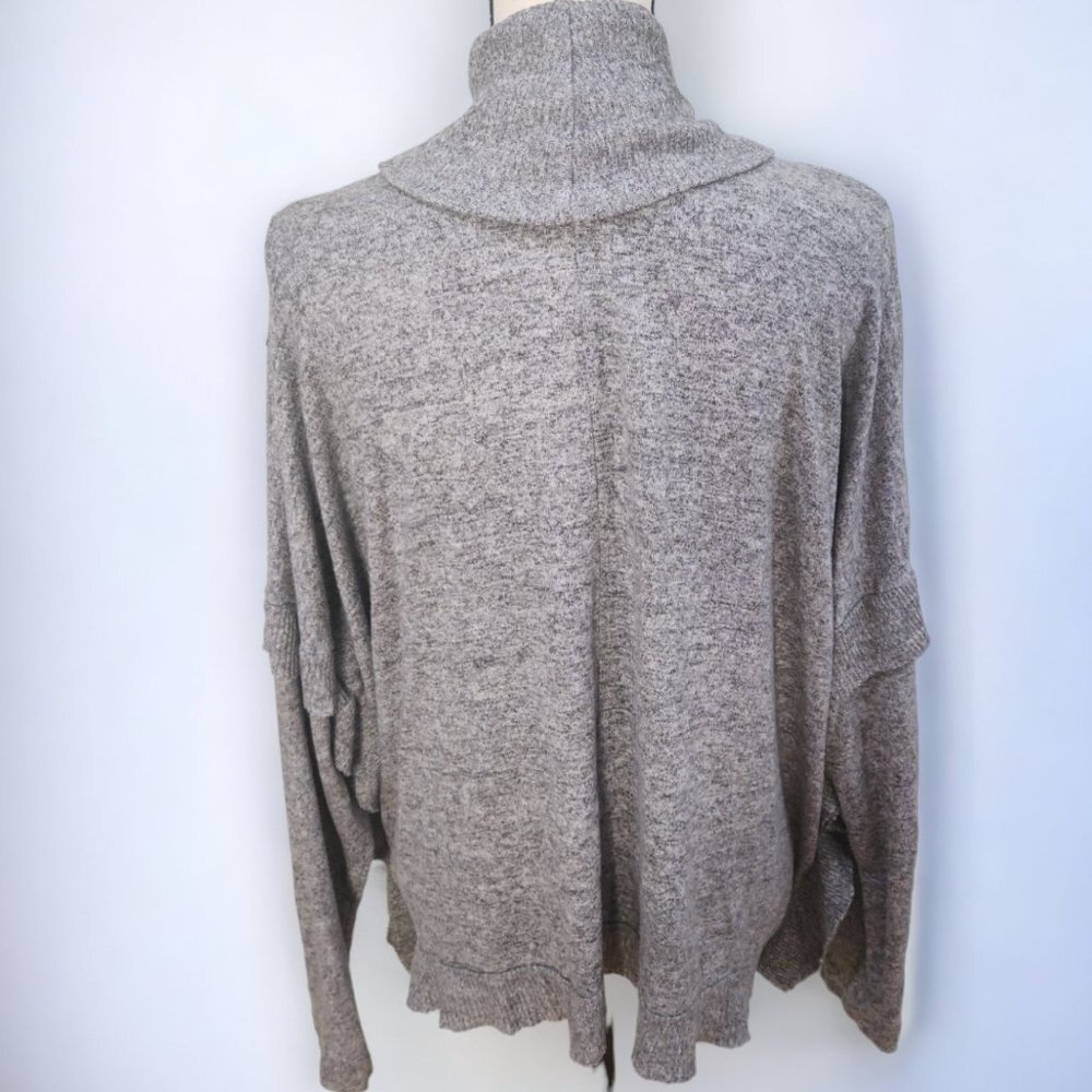 NWOT Postmark by Anthropologie Gray Lassen Cowl Neck Sweater - Picture 3 of 9